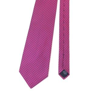 Brooks Brothers Hot Pink Pure Silk Tie USA 57"L